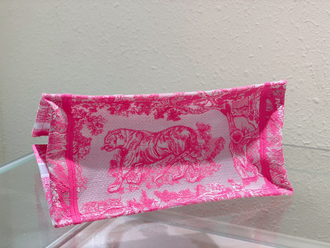 DI Small Book Tote Pink, For Women, Women’s Handbags 26.5cm/10.5in CD