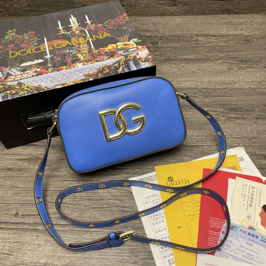 DG Crossbody 3.5 Bag Blue For Women 7.5in/19cm DG BB7095AW57680623