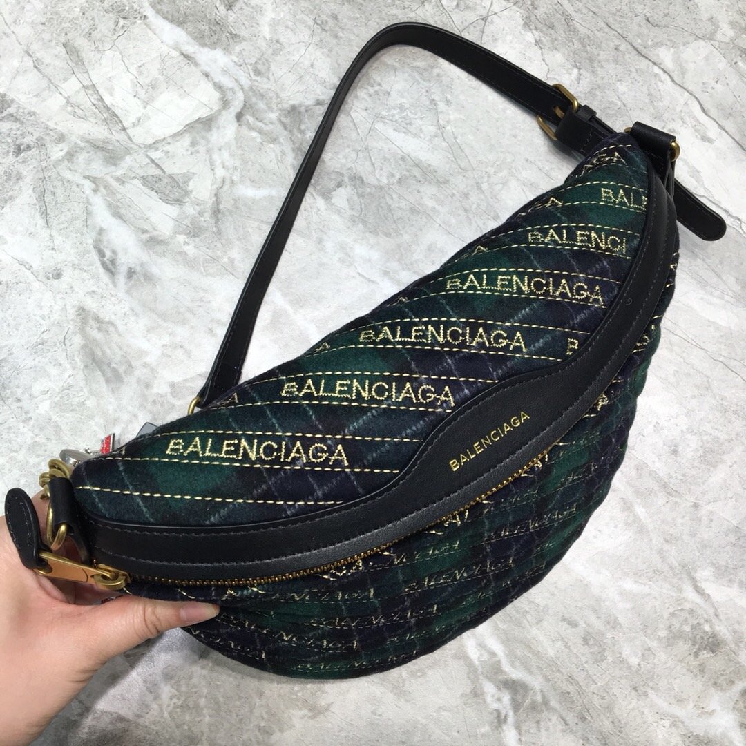 Balen Souvenir XXS Belt Bag In Black, For Women, Bags 11.8in/30cm