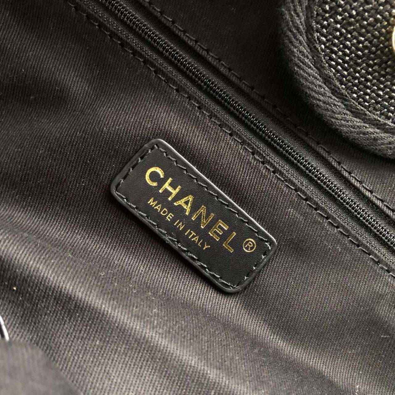 Chanel Deauville Tote 38cm Black/Grey For Women A66941