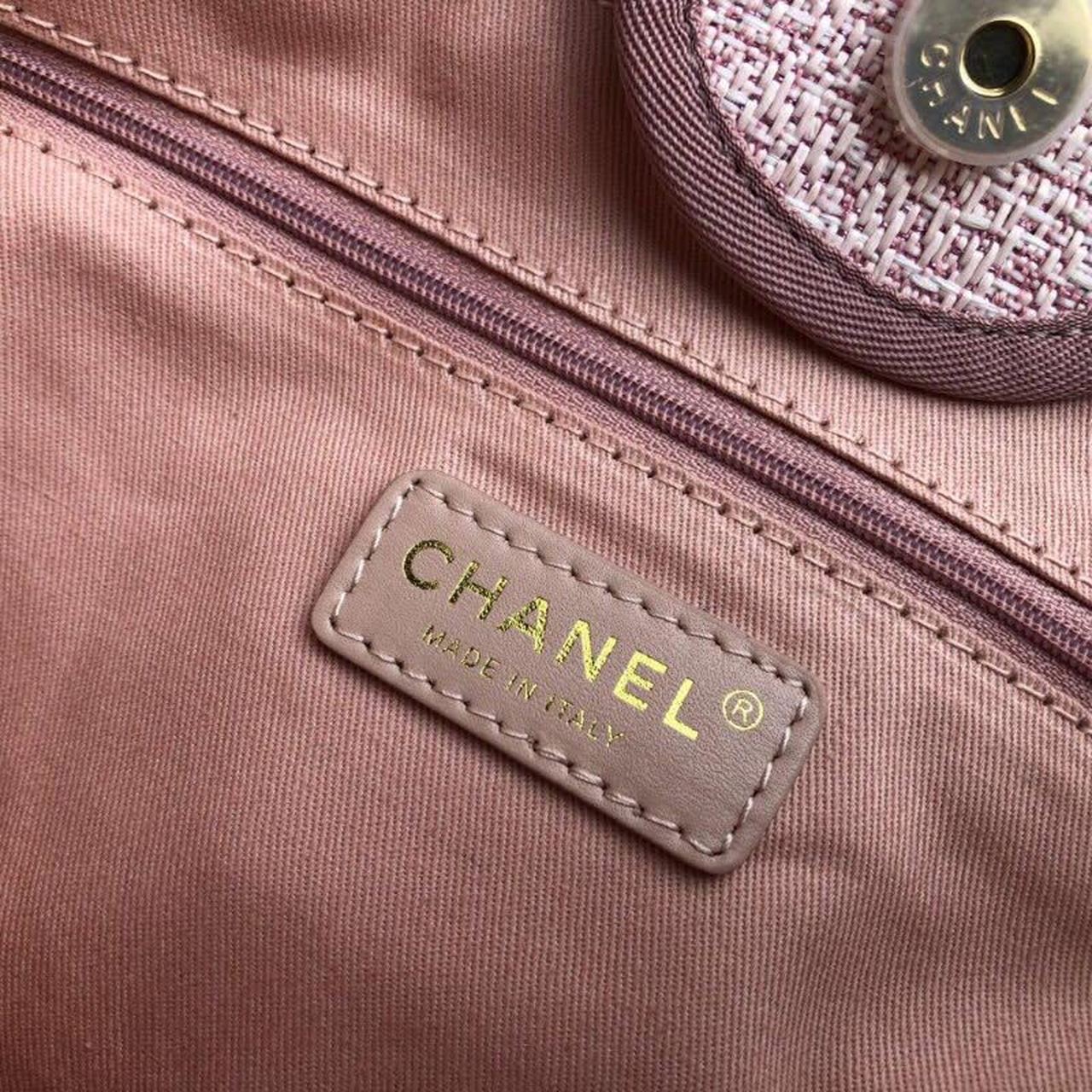 Chanel Deauville Tote 38cm PiNike For Women A66941