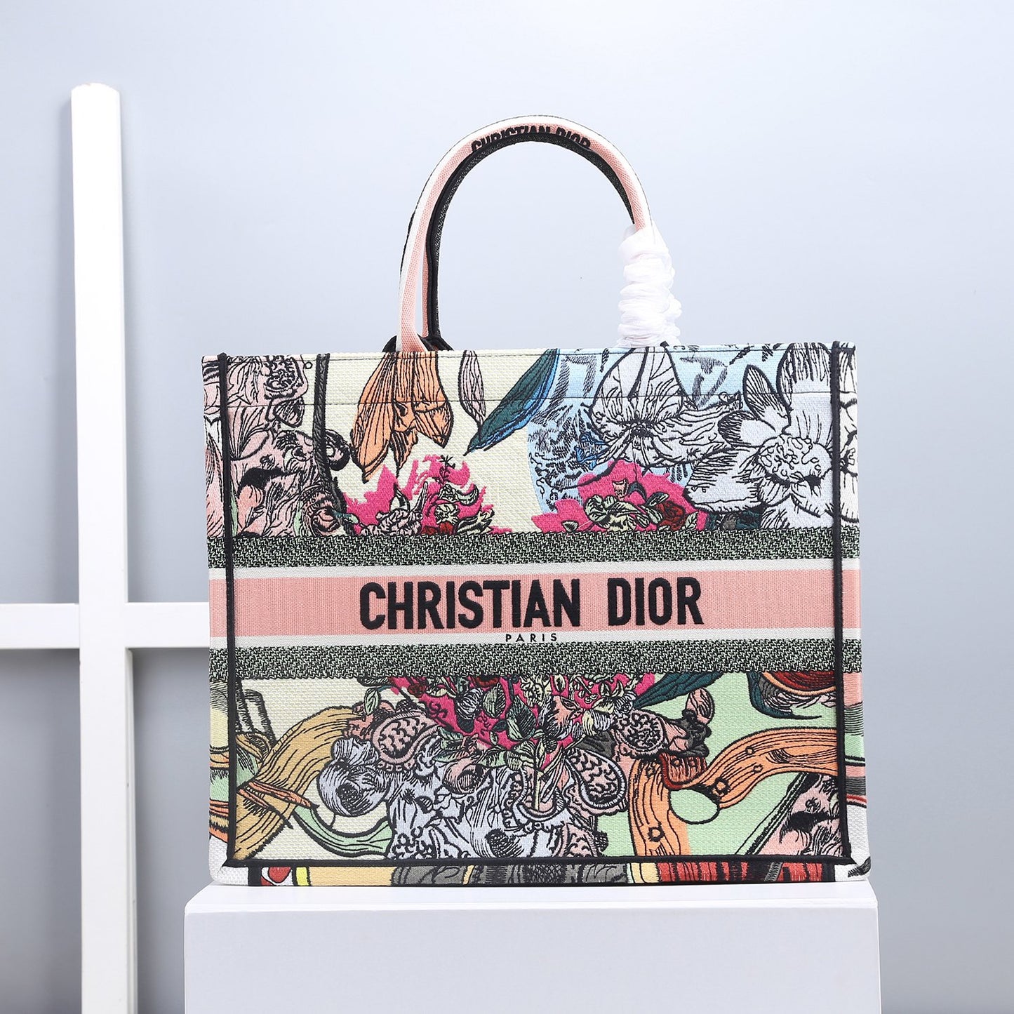 DI Large Book Tote Multicolor, For Women, Women’s Handbags 16.5in/42cm CD