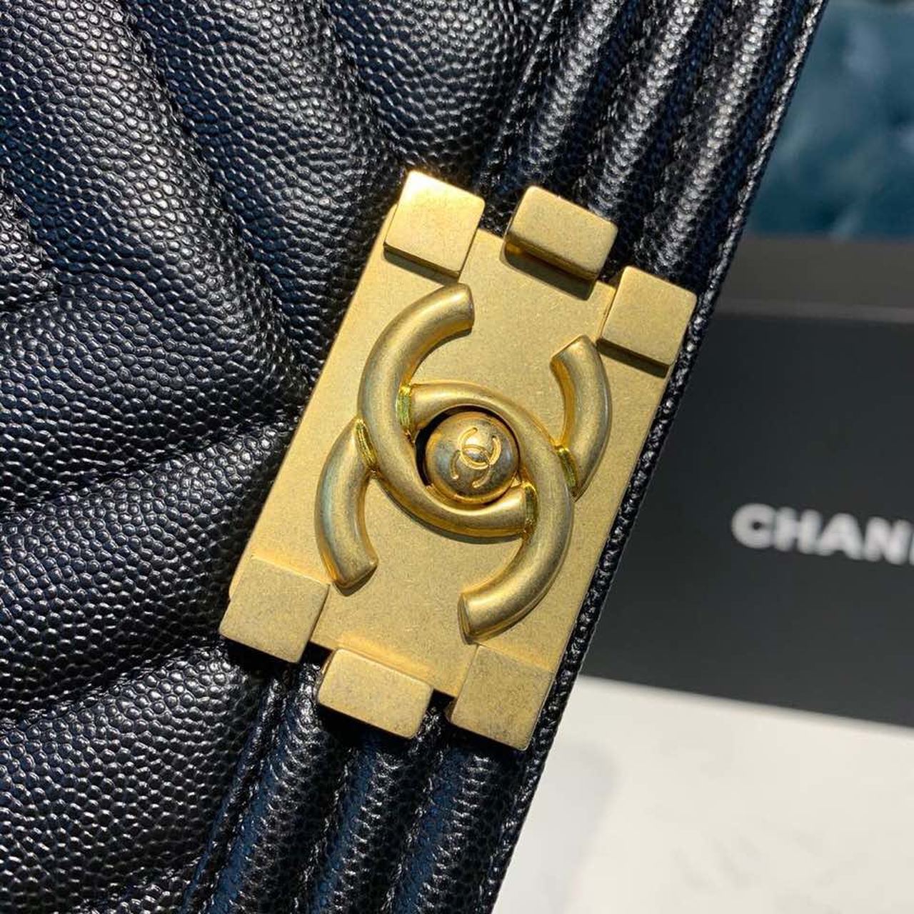 ChanelMini Boy HandBag Black For Women, Women’s HandBag, Shoulder And Crossbody Bags 7.8in/20cm