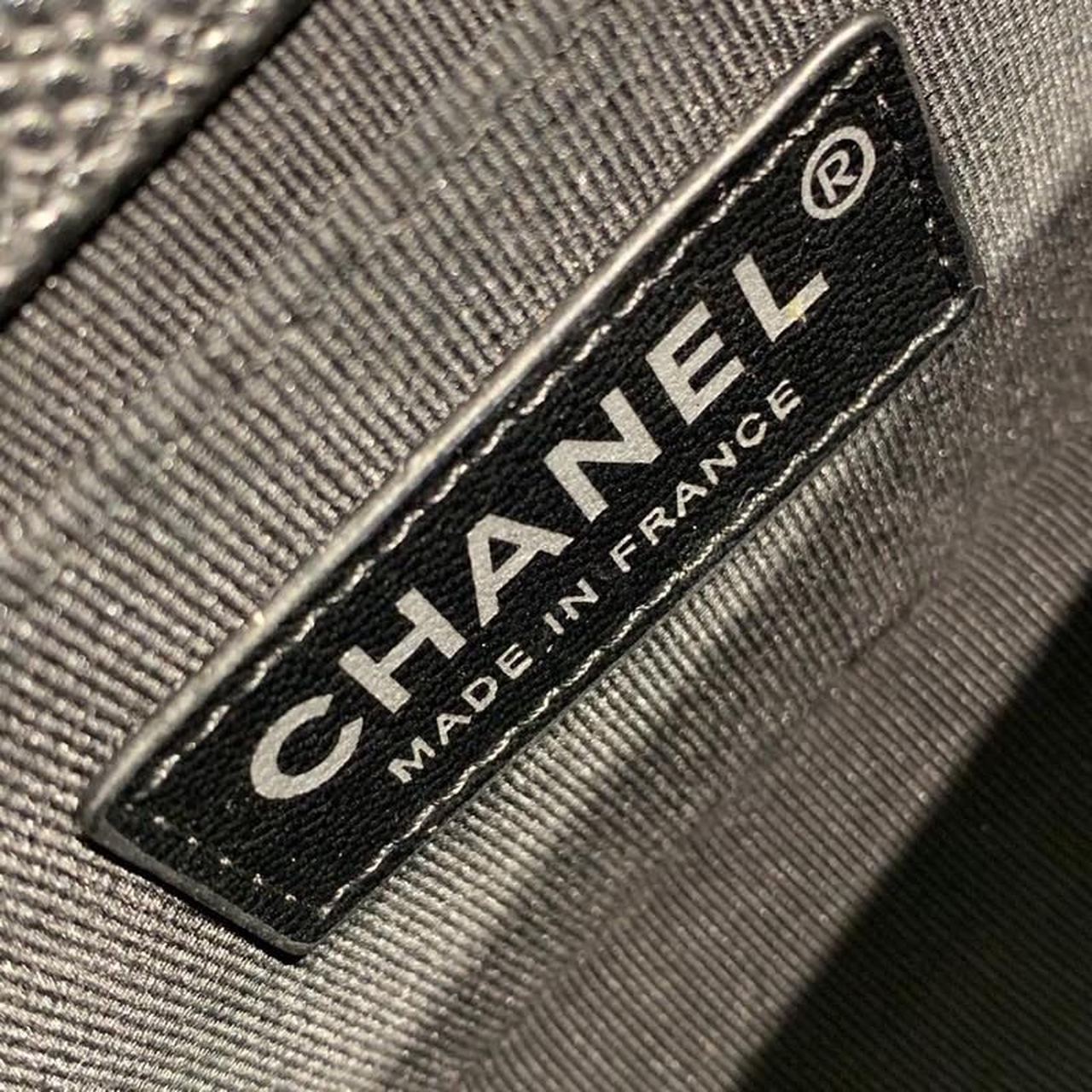 ChanelSmall Boy Handbag Silver Hardware Black For Women, Women’s Bags, Shoulder And Crossbody Bags 7.8in/20cm A67085