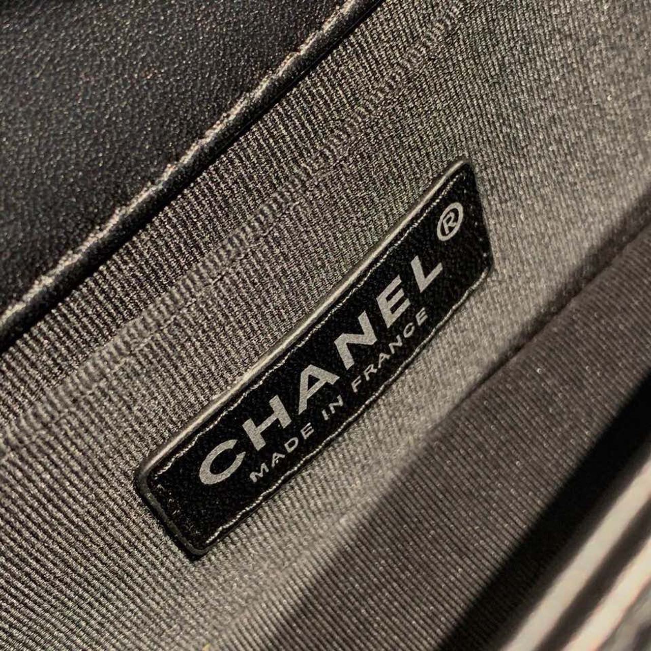 ChanelSmall Boy Handbag Silver Hardware Black For Women, Women’s Bags, Shoulder And Crossbody Bags 7.8in/20cm A67085