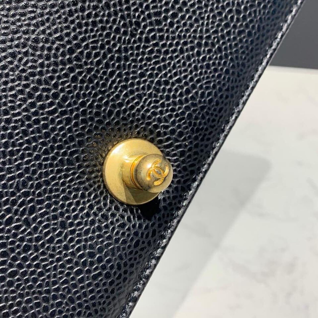 CHL Boy Handbag Gold Toned Hardware Black For Women, Women’s Bags, Shoulder And Crossbody Bags 9.8in/25cm A67086