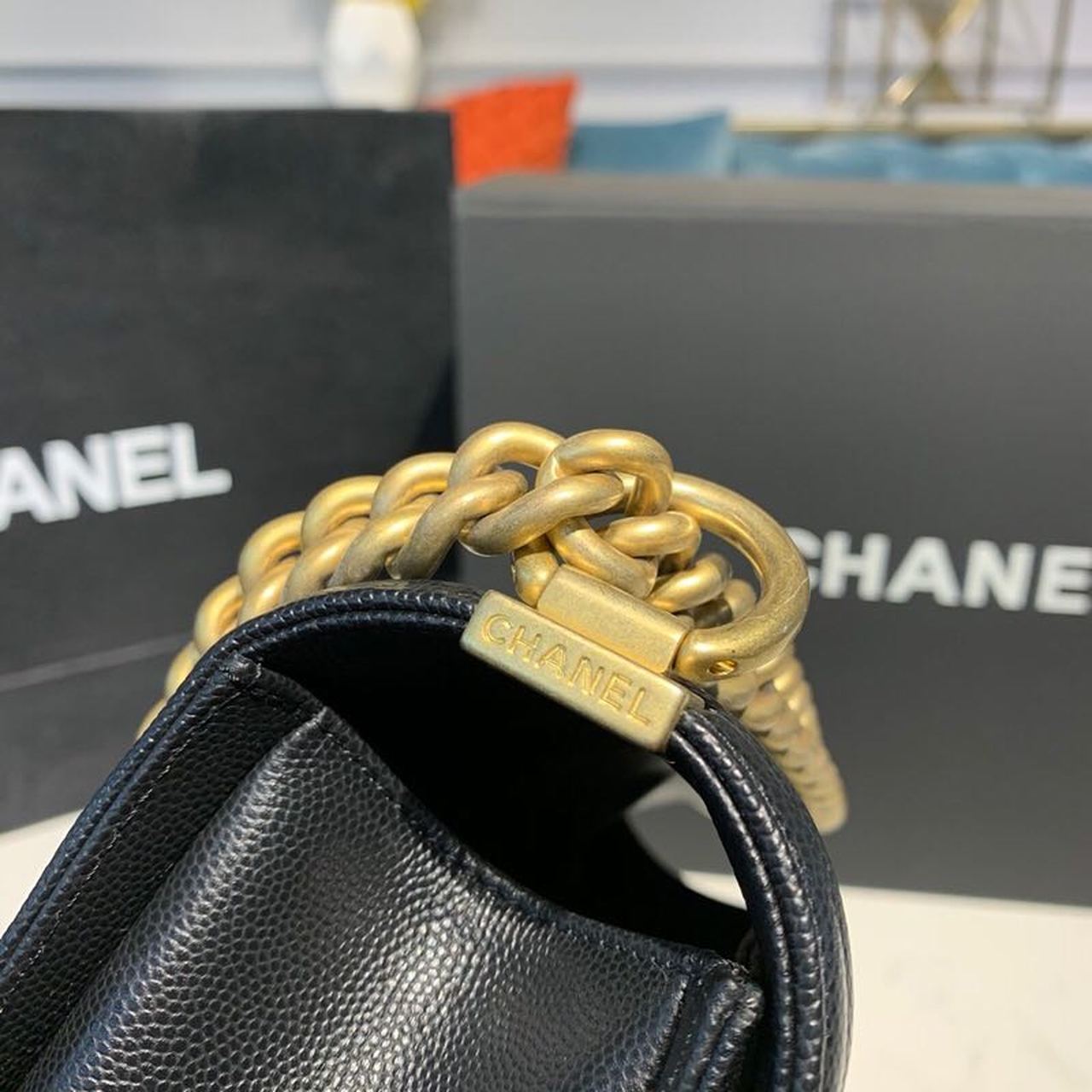 CHL Boy HandBag Black For Women, Women’s Bags, Shoulder And Crossbody Bags 9.8in/25cm A67086