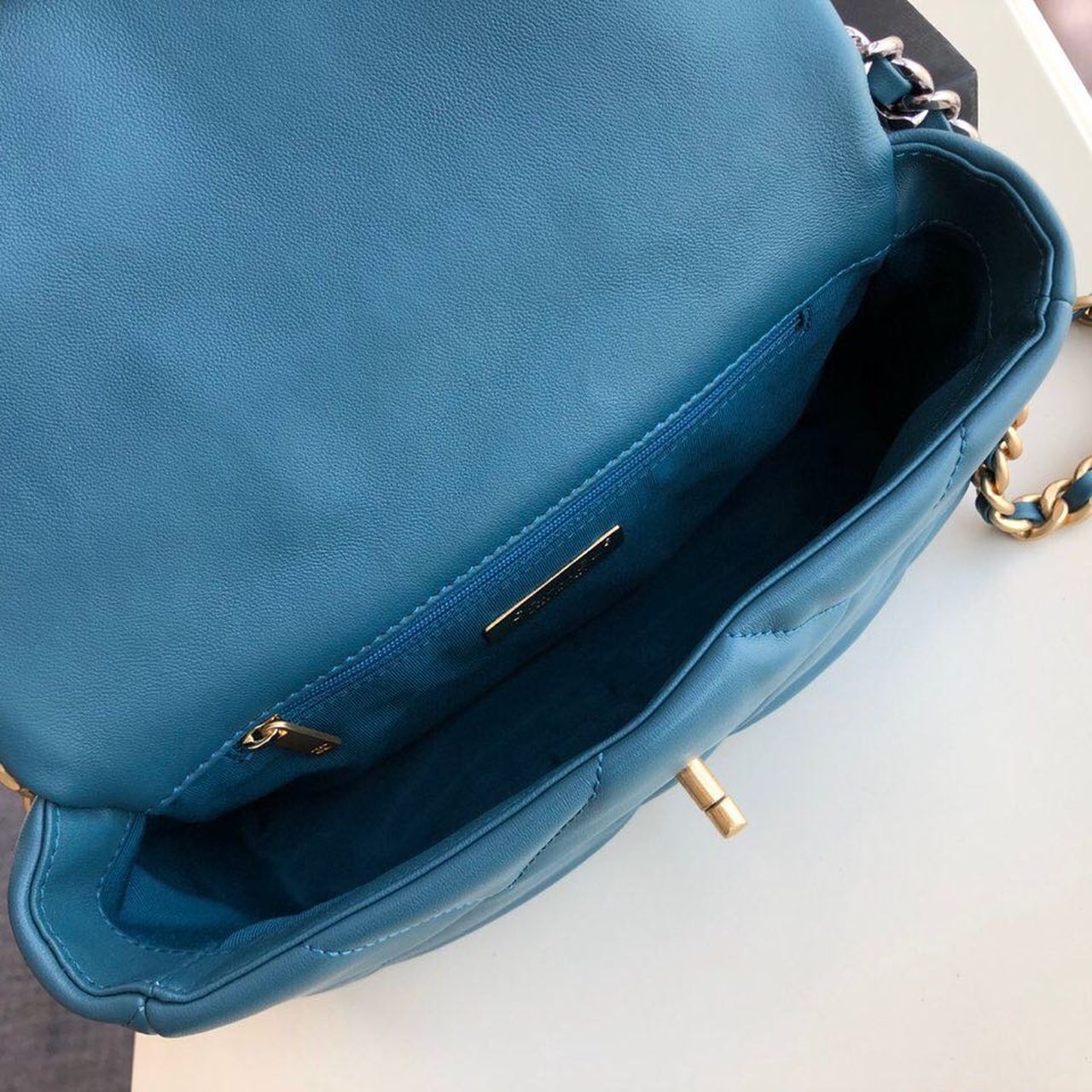 CHL 19 Large Handbag Teal For Women, Women’s Bags, Shoulder And Crossbody Bags 11.8in/30cm AS1161