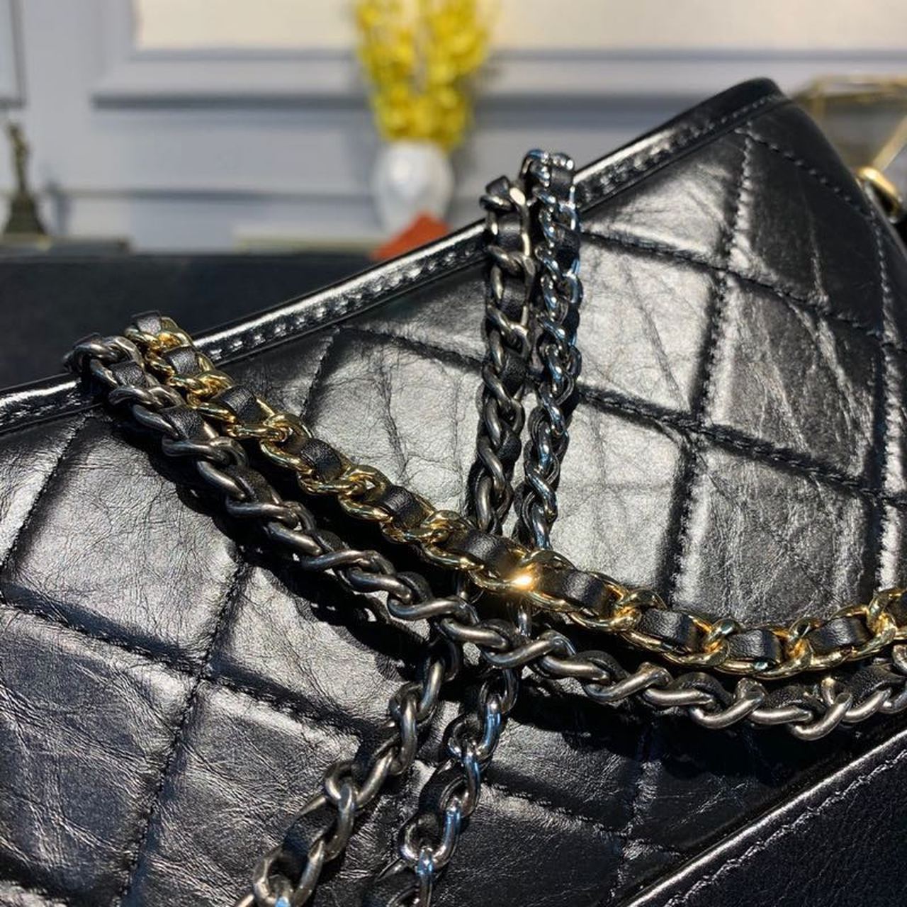 ChanelGabrielle Hobo Handbag Black For Women, Women’s Bags, Shoulder And Crossbody Bags 7.8in/20cm AS1582 B03936 94305