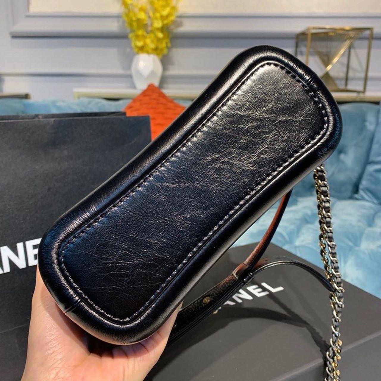 ChanelGabrielle Hobo Handbag Black For Women, Women’s Bags, Shoulder And Crossbody Bags 7.8in/20cm AS1582 B03936 94305