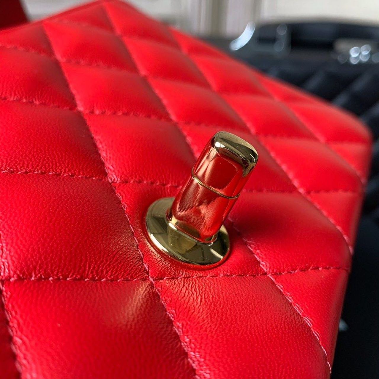 ChanelMini Flap Bag Red For Women, Women’s Bags, Women’s Bag, Shoulder And Crossbody 7.8in/20cm A69900