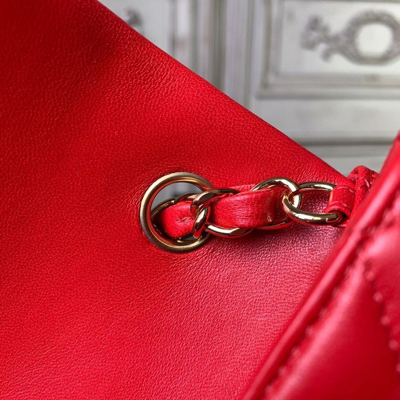 ChanelMini Flap Bag Red For Women, Women’s Bags, Women’s Bag, Shoulder And Crossbody 7.8in/20cm A69900