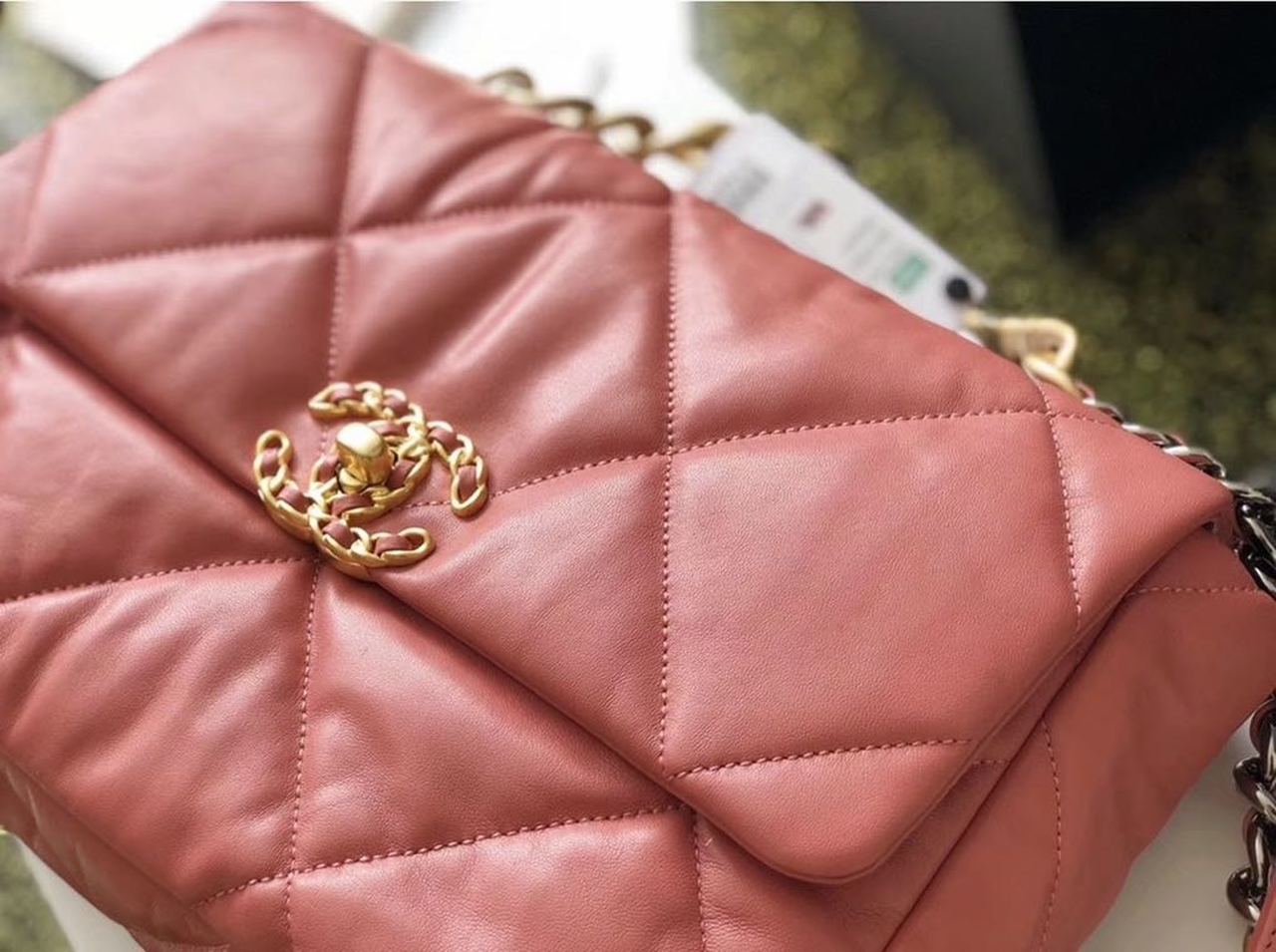 CHL 19 Handbag 26cm PiNike For Women AS1160