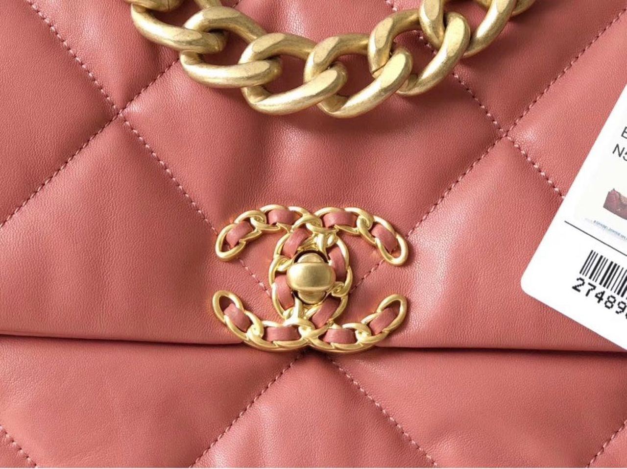 CHL 19 Handbag 26cm PiNike For Women AS1160