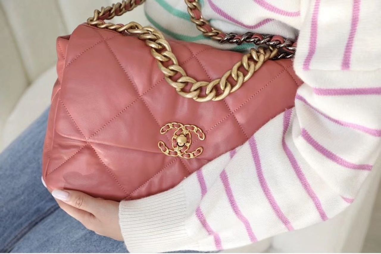 CHL 19 Handbag 26cm PiNike For Women AS1160