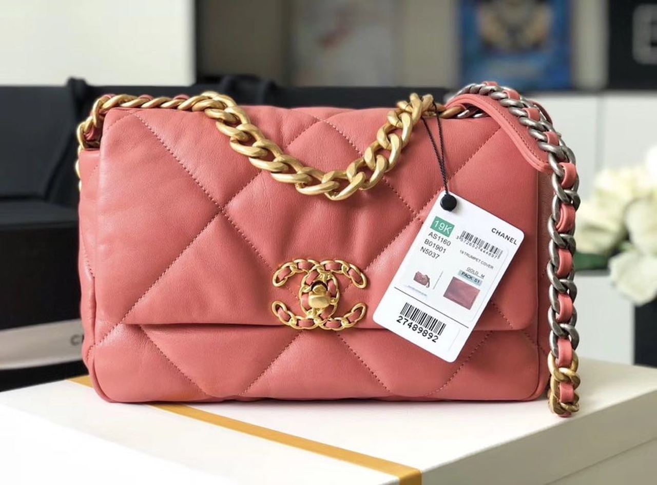 CHL 19 Handbag 26cm PiNike For Women AS1160
