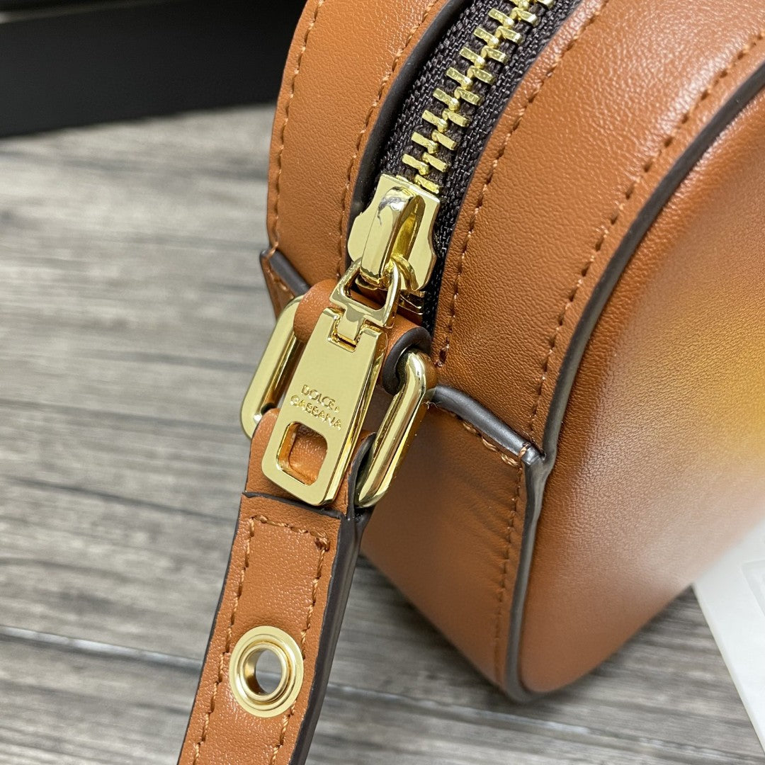 DG Crossbody 3.5 Bag Brown For Women 7.5in/19cm DG