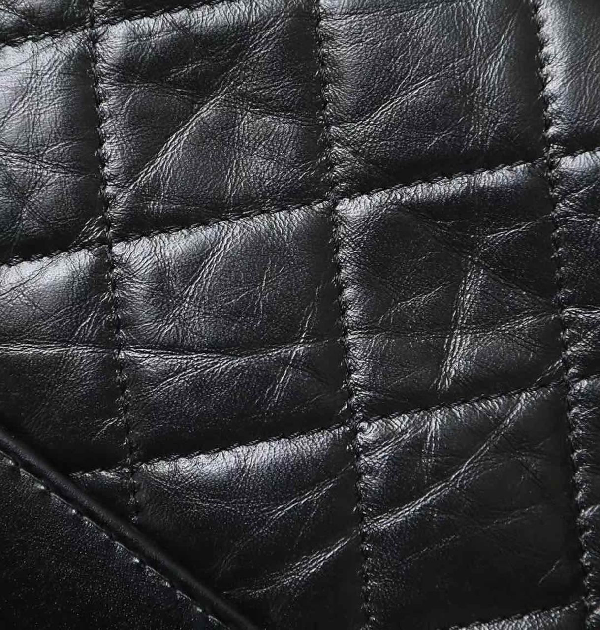 Chanel Gabrielle Hobo Bag 20cm Aged Calfskin Leather Spring/Summer Act 1 Collection, So Black