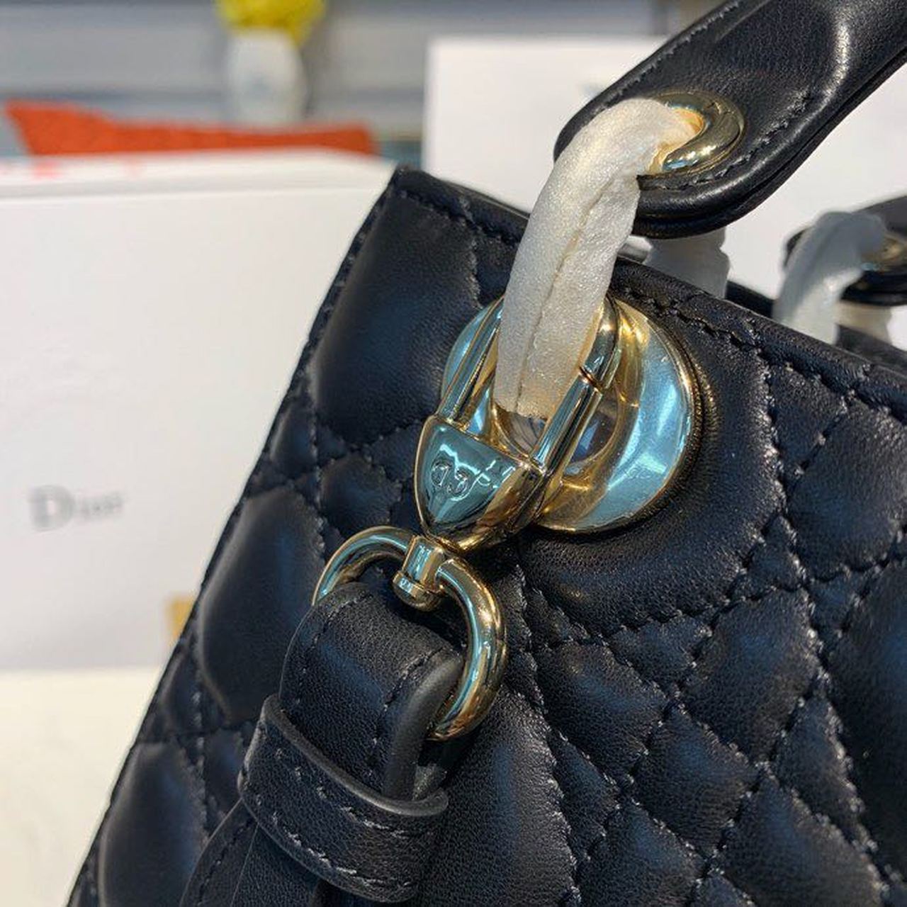 DI Smal Lady My ABCBag Black For Women 8in/20cm CD M0538OCEA_M900