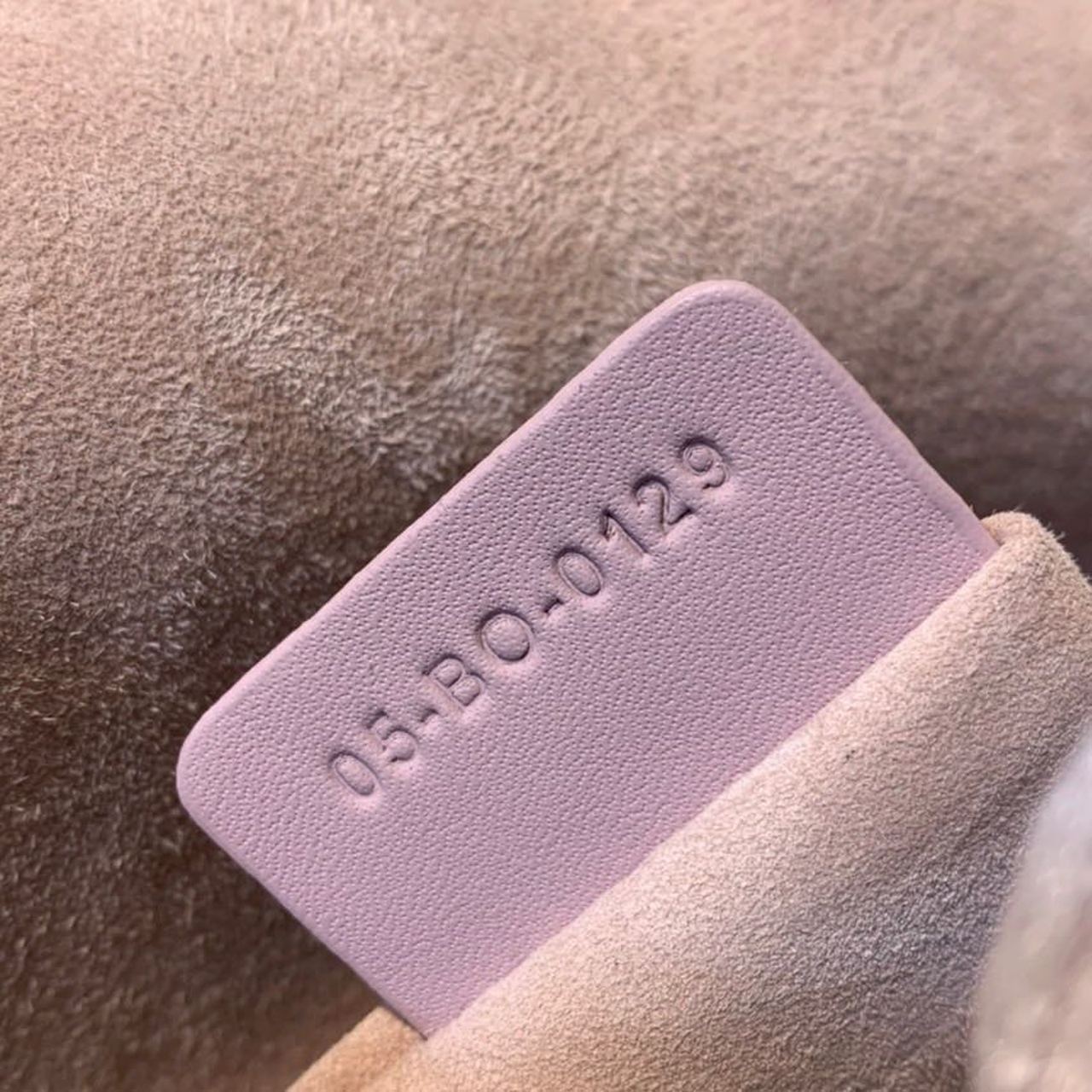 DI Medium Lady Bag Matte Hardware Powder Pink For Women 9.5in/24cm CD