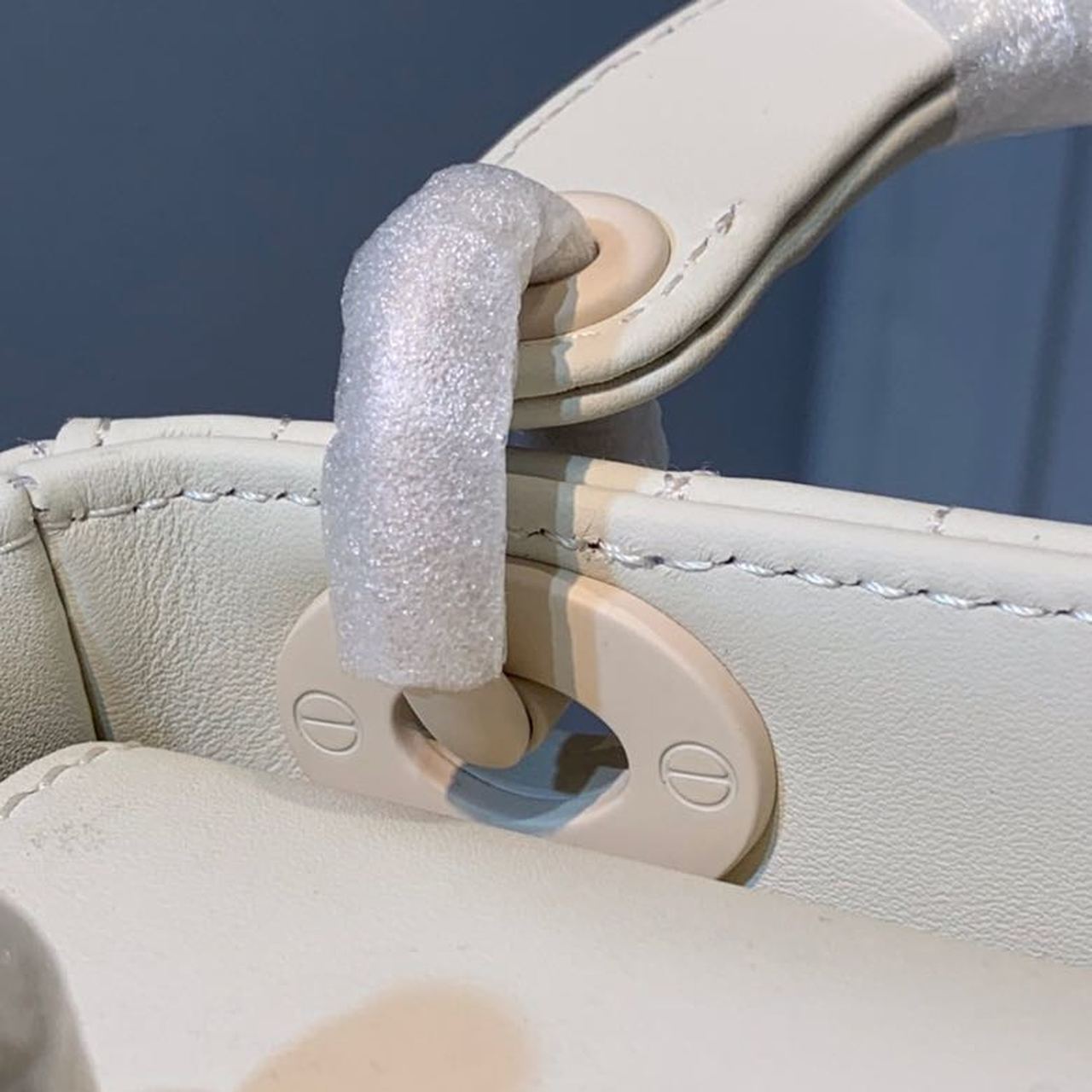 DI Mini Lady Bag Ivory For Women 6.5in/17cm CD M0505SLOI