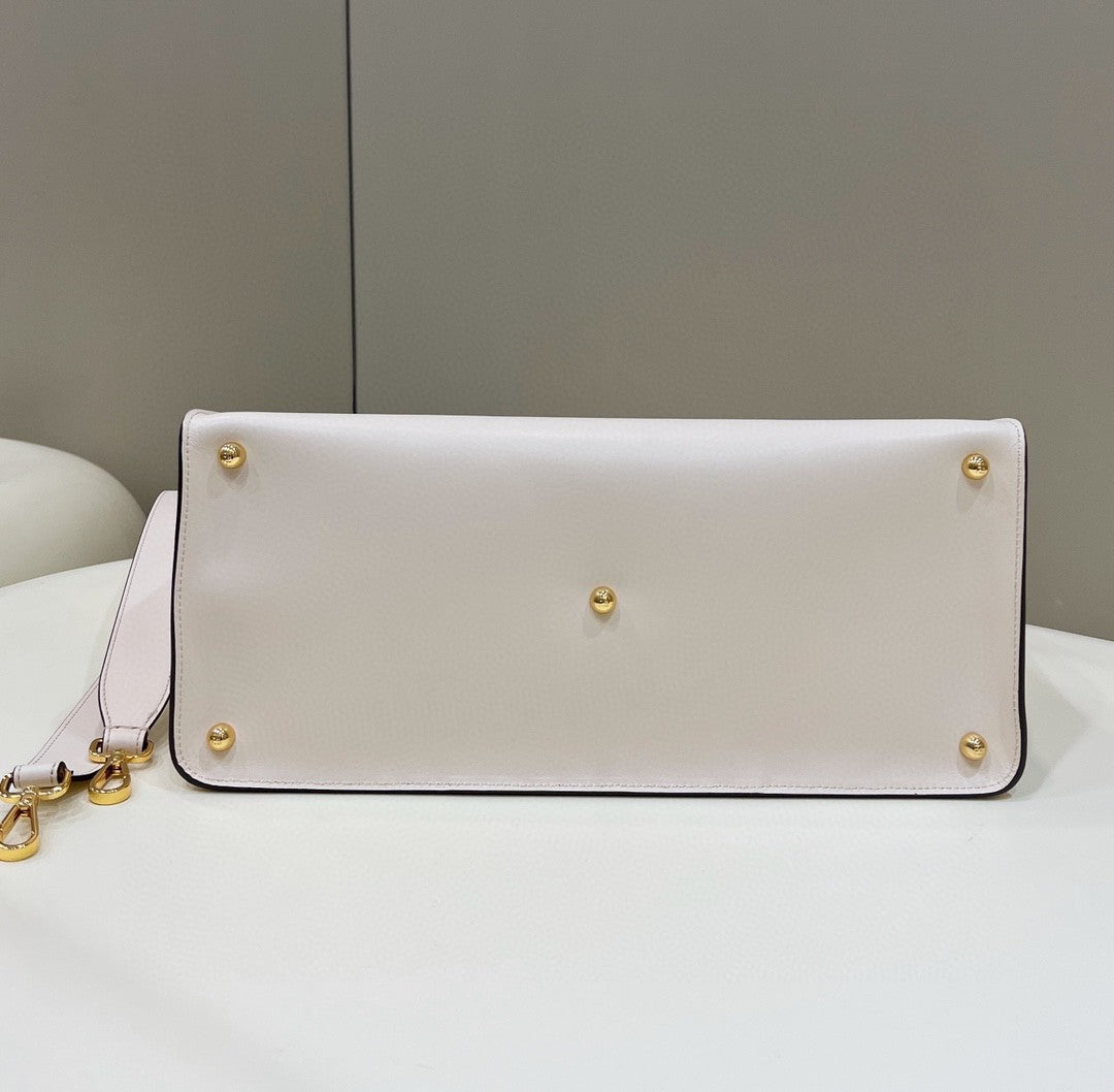 FI Way Medium White Bag For Woman 29.5cm/11.5in