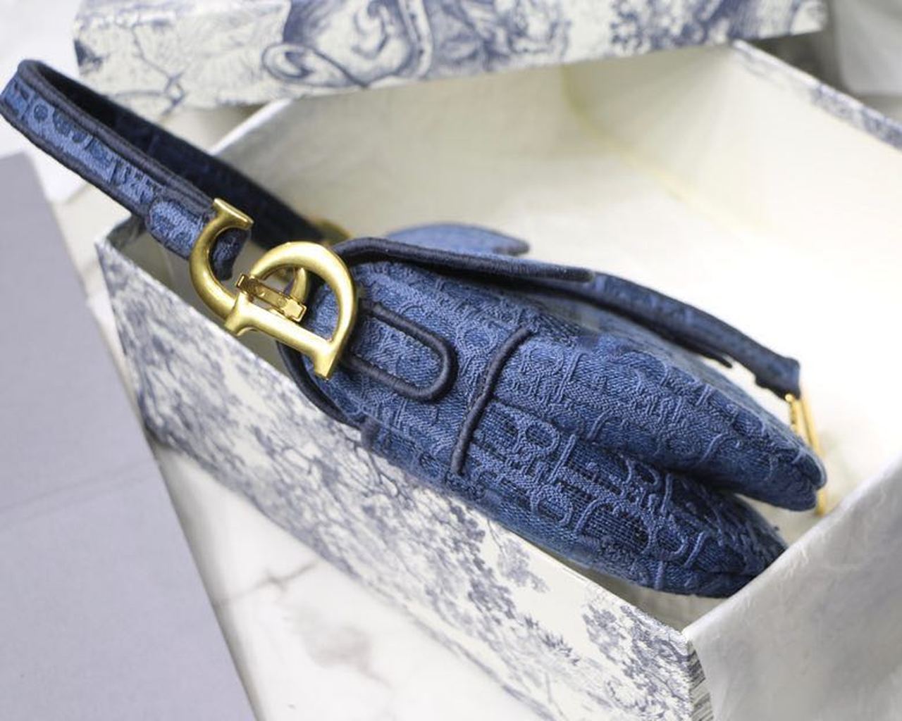 DI Saddle Bag Light Blue For Women 10in/25.5cm CD