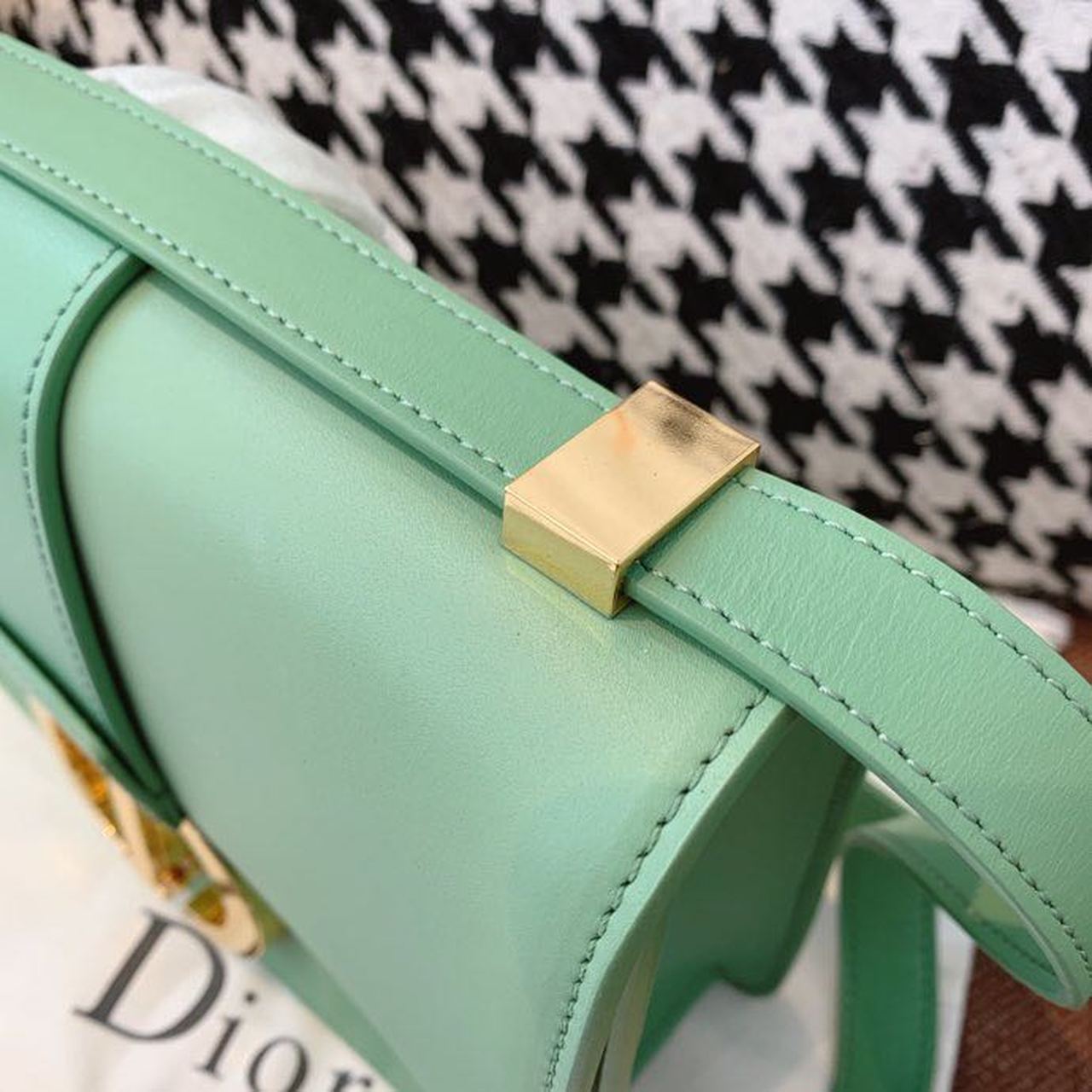 DI Medium 30 Montaigne Bag Deep Mint Green Box For Women 24cm/9in CD