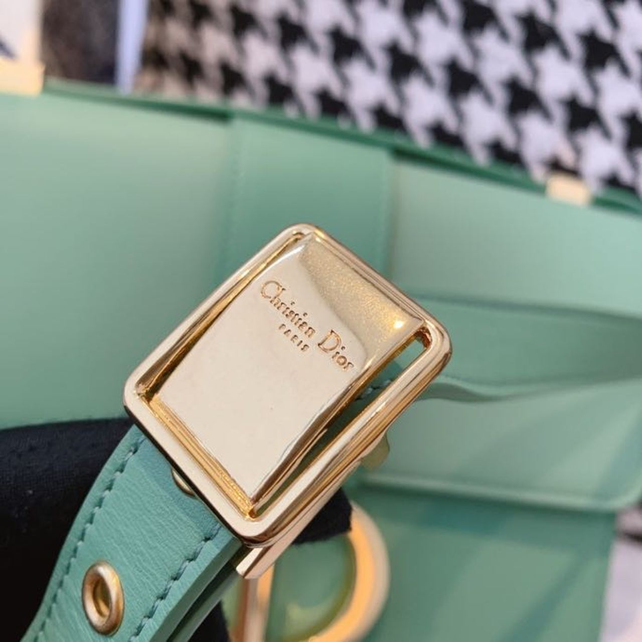 DI Medium 30 Montaigne Bag Deep Mint Green Box For Women 24cm/9in CD
