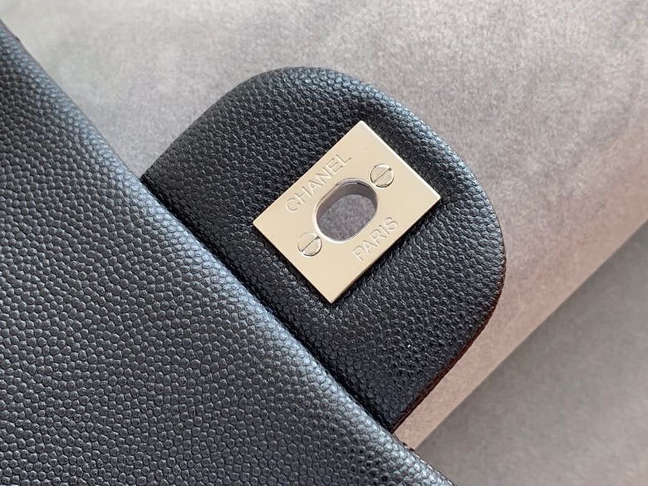 ChanelSmall Classic Handbag Rose Gold Toned Hardware Black For Women, Women’s Bags, Shoulder and Crossbody Bags 7.8in/20cm A01113