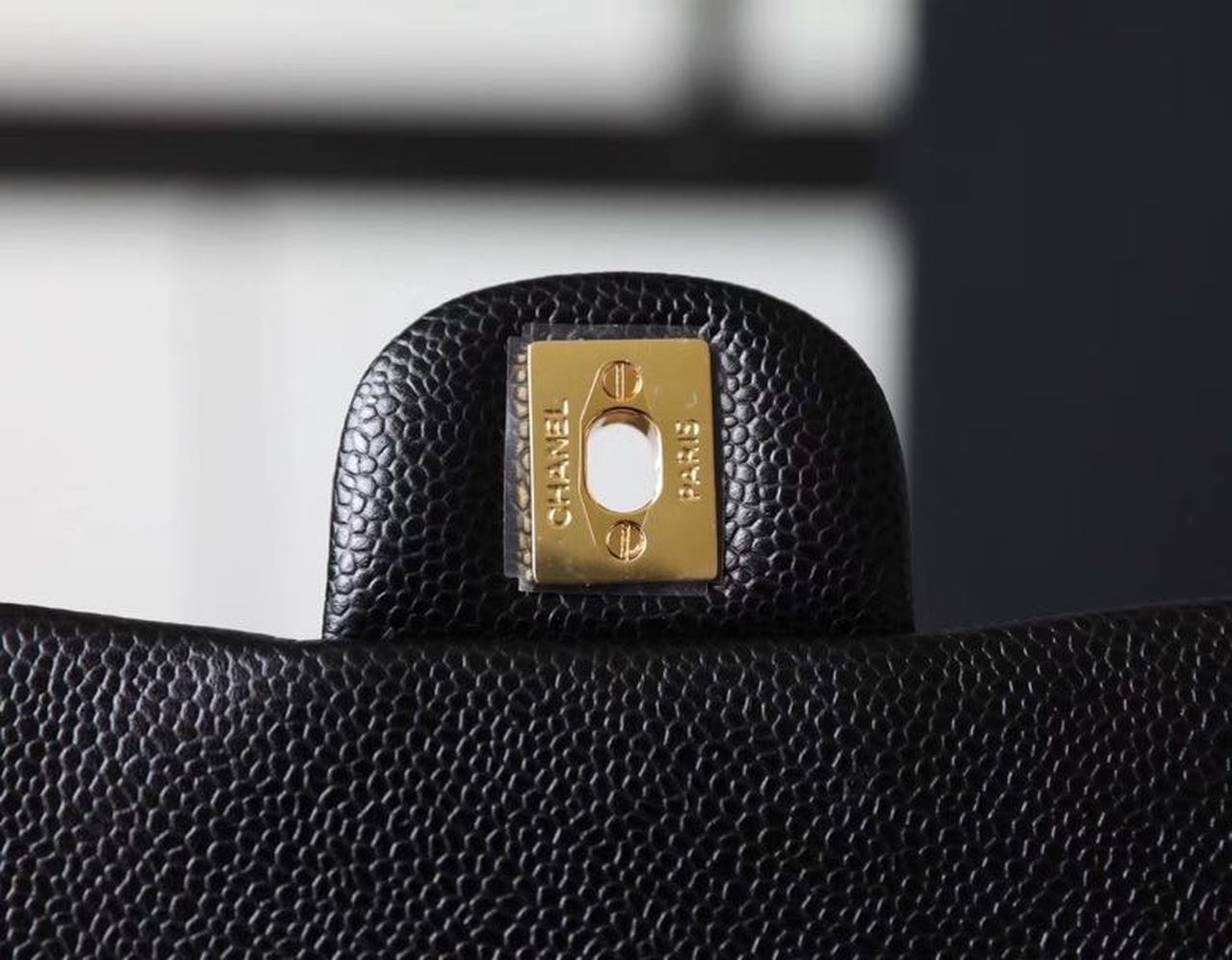 Chanel Classic Mini Flap Bag Gold Toned Hardware Black For Women 6.7in/17cm