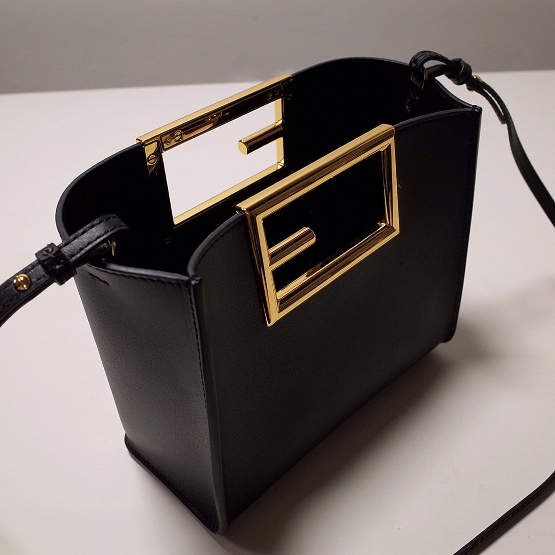FI Way Small Black Bag For Woman 17.5cm/7in 8BS054AAIWF0KUR