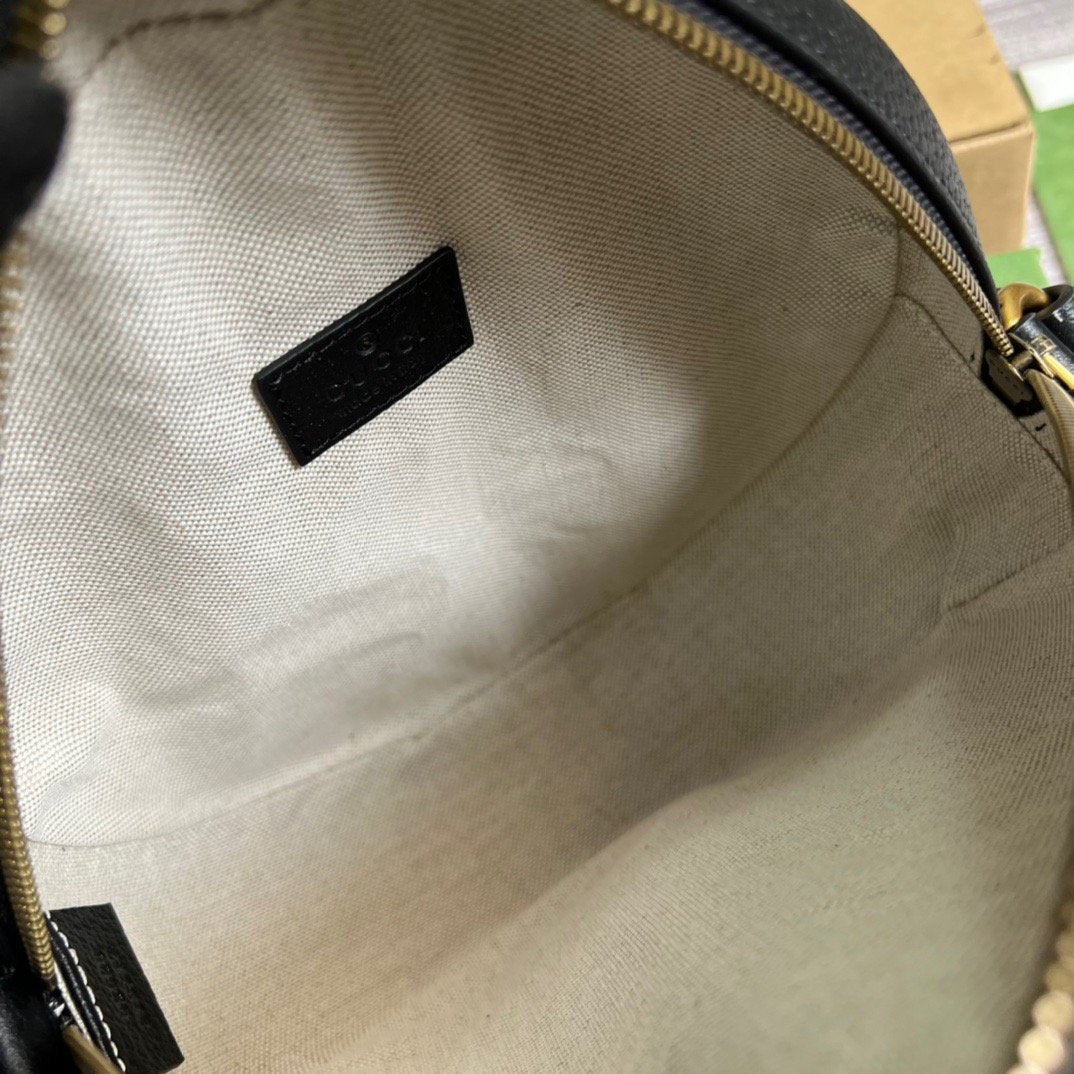 gg x Adidas Ophidia Shoulder Bag Black For Women, Women’s Bags 8.6in/22cm gg