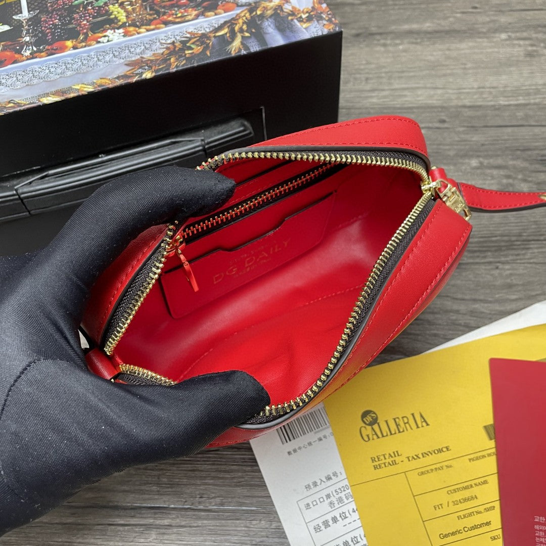 DG Crossbody 3.5 Bag Red For Women 7.5in/19cm DG