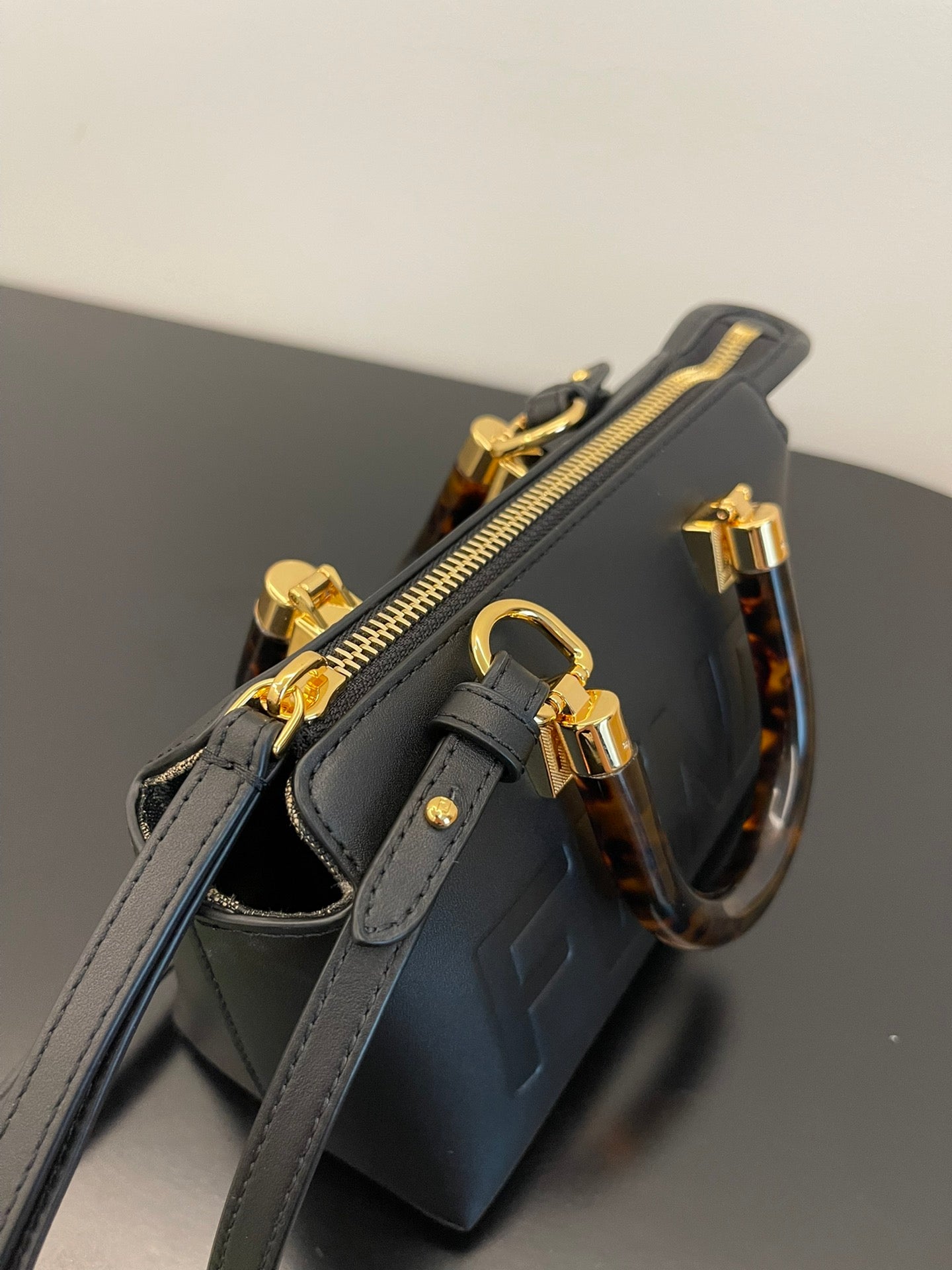 FI By The Way Black Mini Bag For Woman 17cm/6.5in