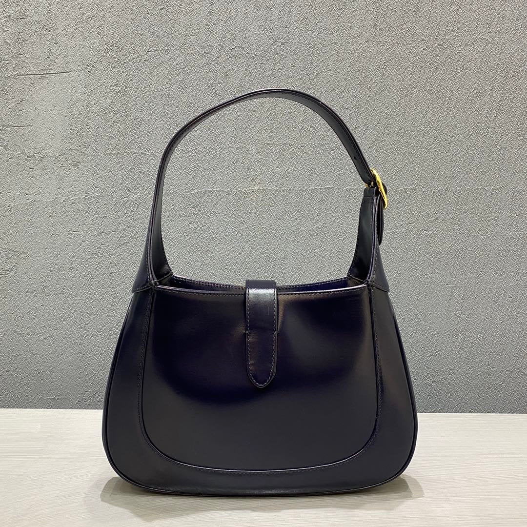 gg Jackie 1961 Small Shoulder Bag Black For Women 10.8in/27.4cm gg 636709 10O0G 1000
