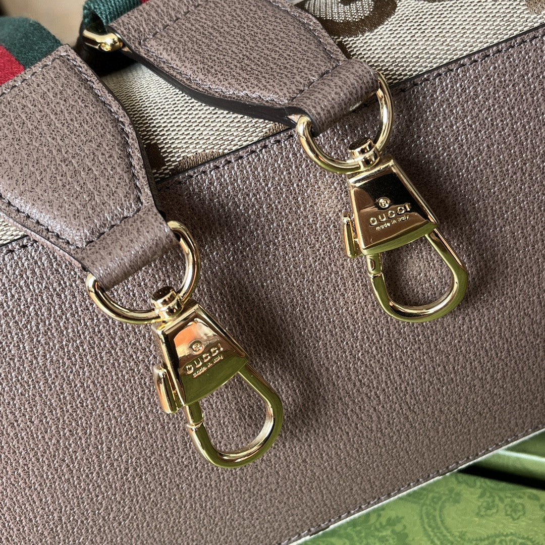gg Tote Bag With Jumbo Camel And Ebony Jumbo gg Canvas For Women 14.6in/37cm 678839 UKMDG 2570