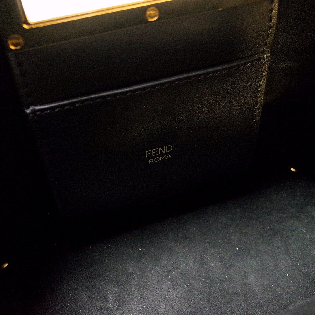 FI Way Small Black Bag For Woman 17.5cm/7in 8BS054AAIWF0KUR
