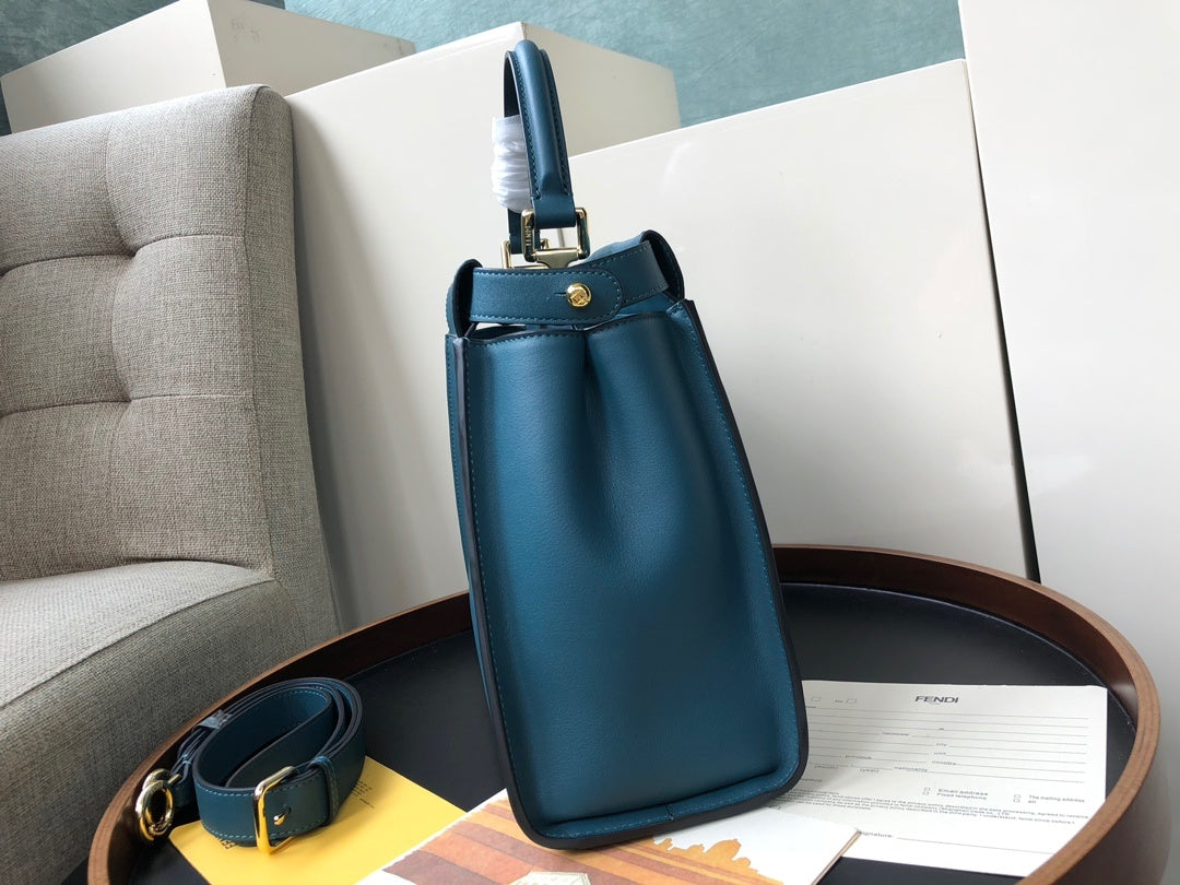 FI Handle Bag Blue For Woman 12.6in/32cm