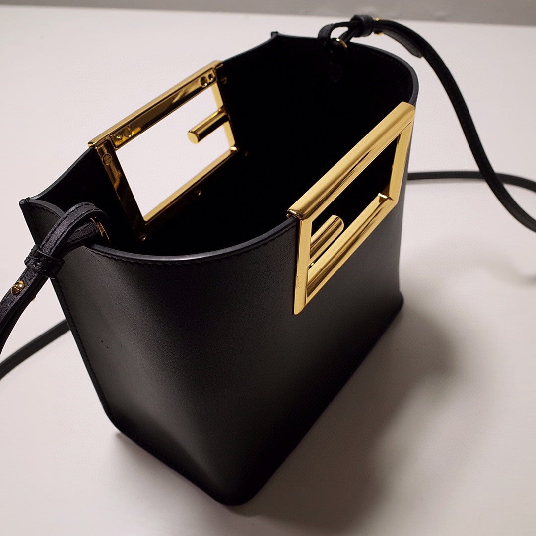 FI Way Small Black Bag For Woman 17.5cm/7in 8BS054AAIWF0KUR
