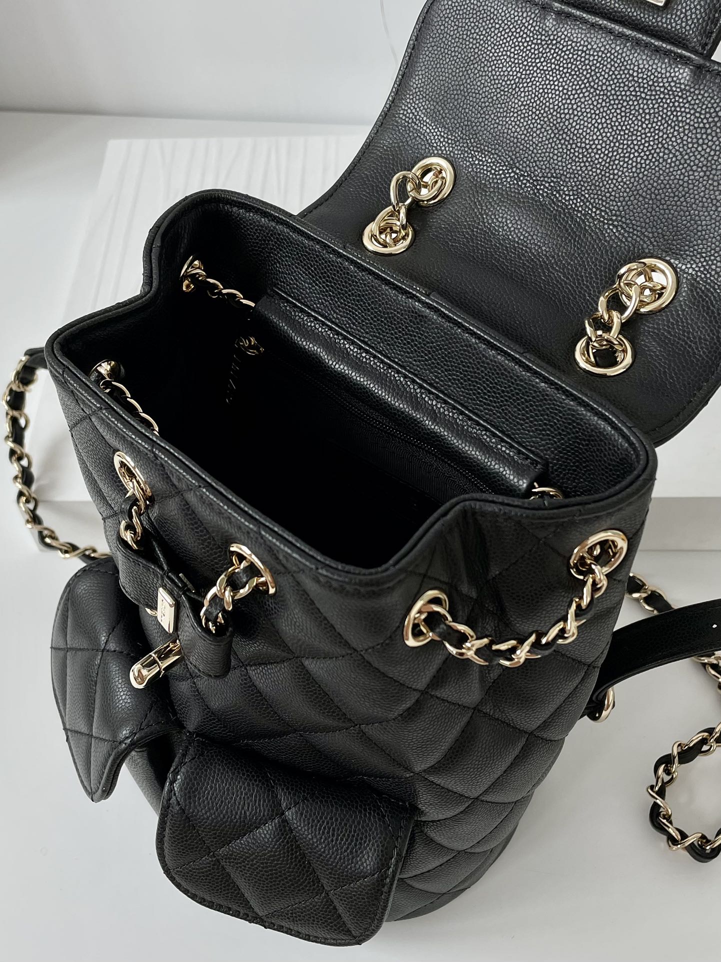 ChanelMedium BackPack Bag Black For Women, Women’s Bags 9.8in/25cm