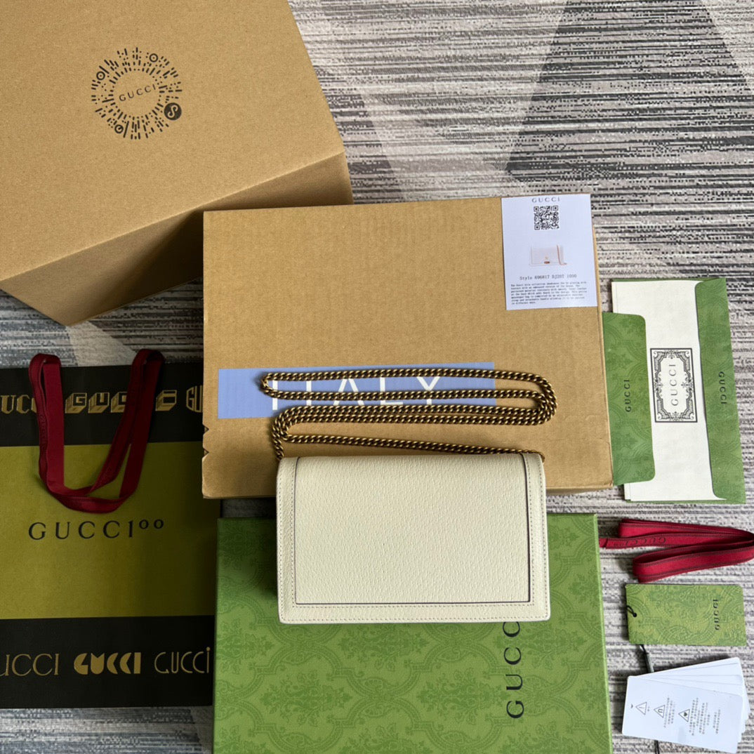 gg Diana Mini Bag With Bamboo White For Women, Women’s Bags 7.5in/19cm gg