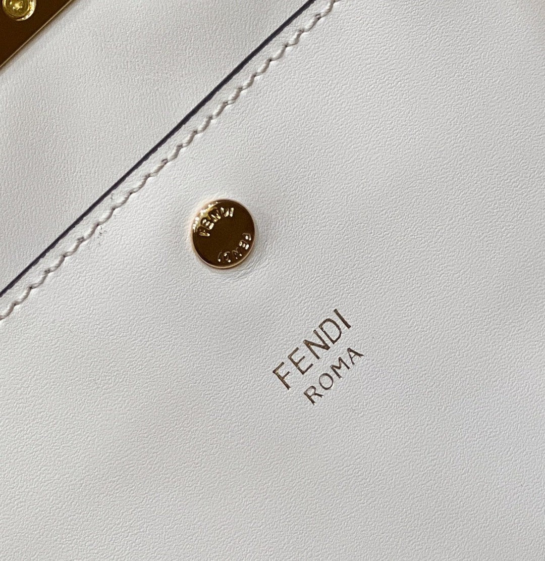 FI Way Medium White Bag For Woman 29.5cm/11.5in