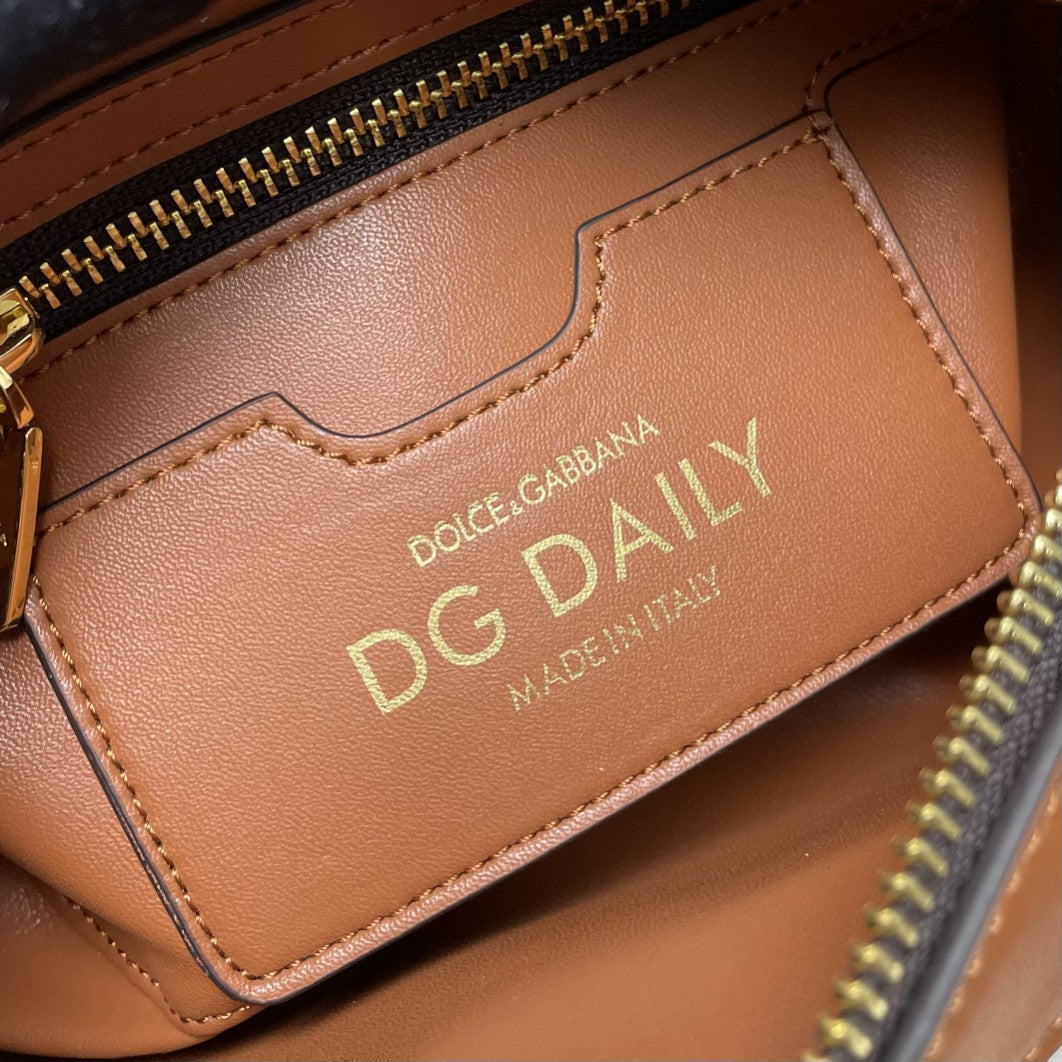 DG Crossbody 3.5 Bag Brown For Women 7.5in/19cm DG