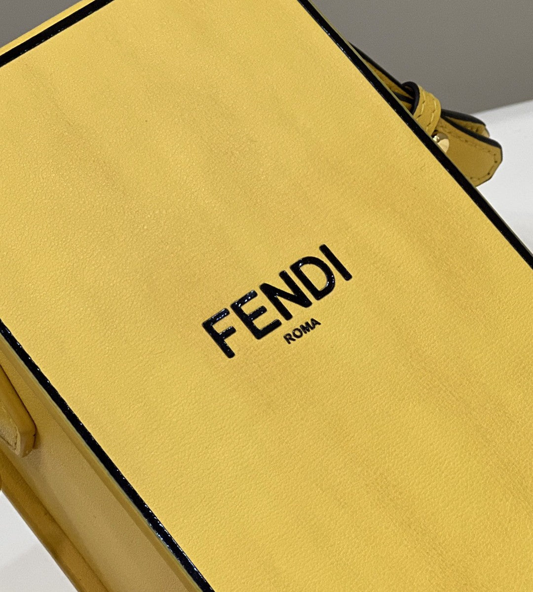 FI Vertical Box Yellow RM 6,400 Bag For Woman 17cm/6.5in 7VA519ADP6F1CIA