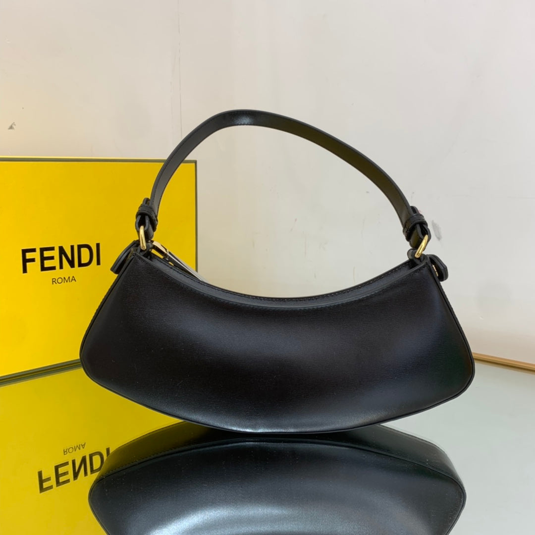 FI O’Lock Swing Black Bag For Woman 32cm/12in 8BS068AHM0F19KX