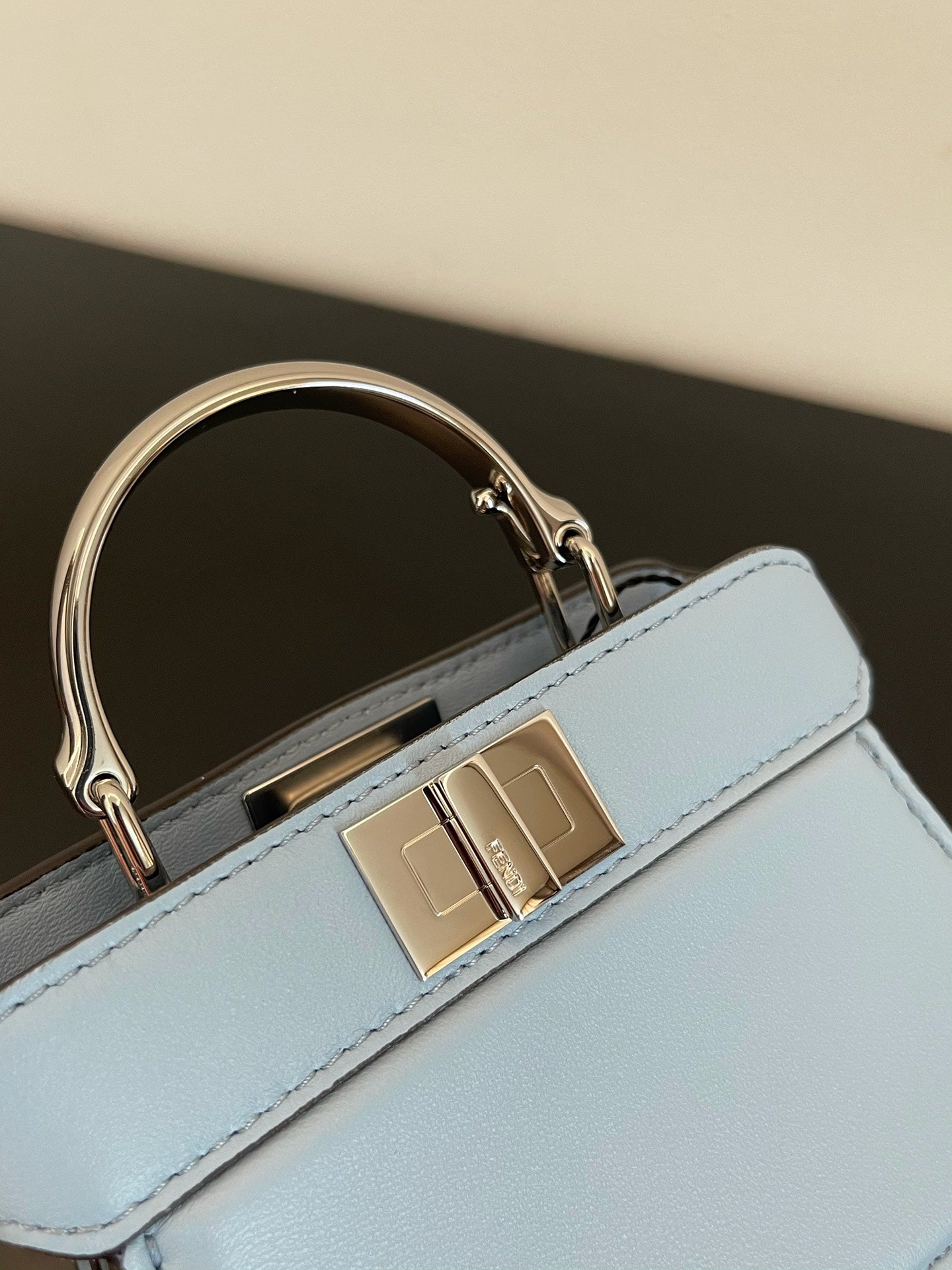 FI Peekaboo ISeeU Petite Blue Micro Bag For Woman 11cm/4.5in
