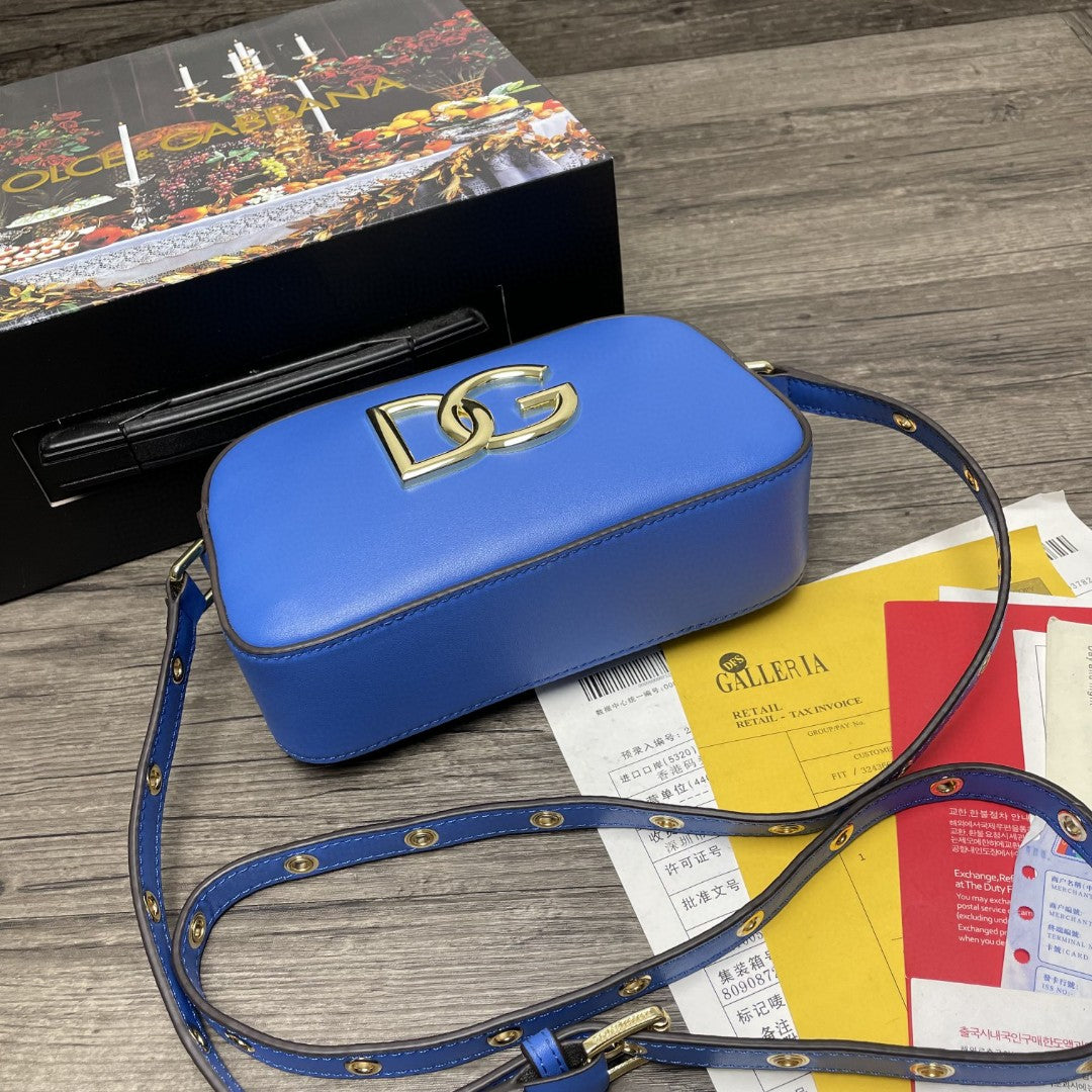 DG Crossbody 3.5 Bag Blue For Women 7.5in/19cm DG BB7095AW57680623