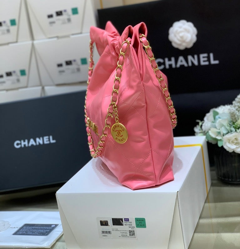 CHL 22 Handbag Coral PiNike For Women 14.4 in/37cm AS3261 B08037 NH621