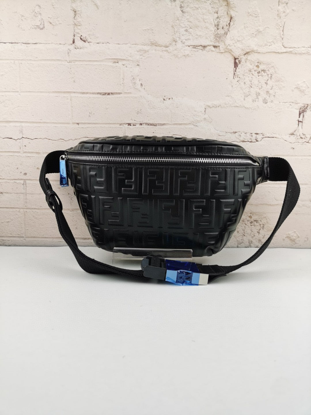 FI Belt Bag Black For Men, Men’s Bags 18.1in/46cm FF 7VA434A72VF0GXN